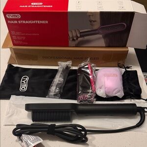 TYMO Black Hair Straightening Comb